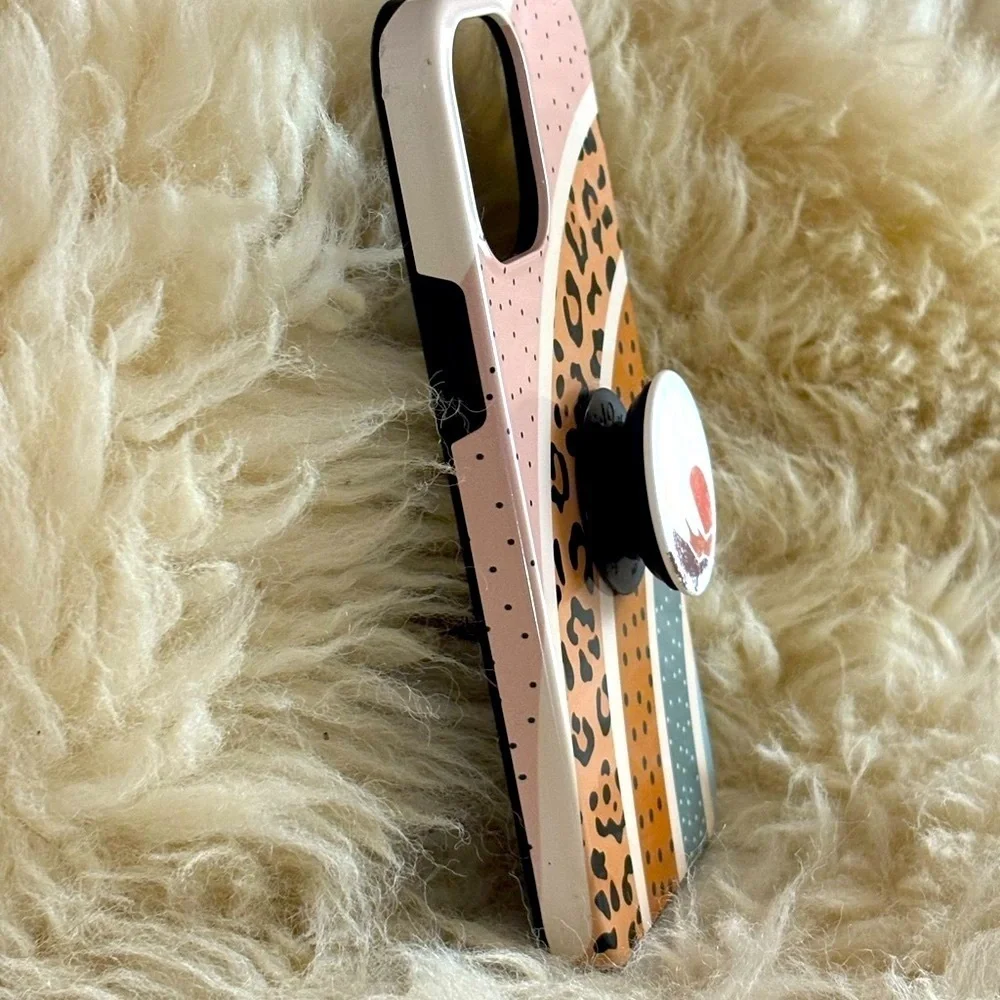 Stylish Leopard Print Phone Case